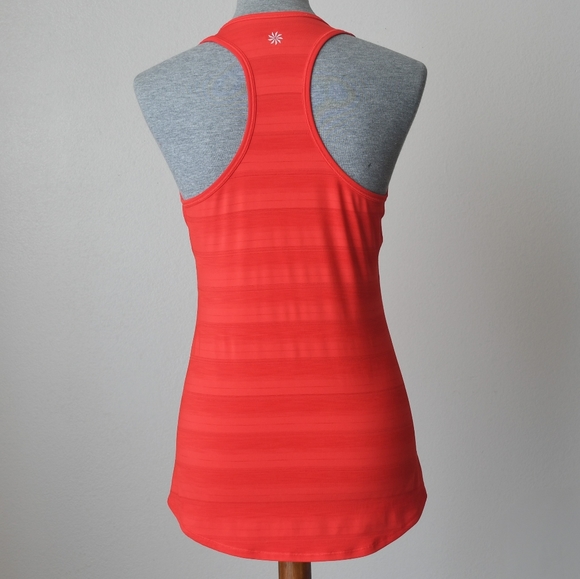 Athleta Racerback Monochrome Striped Tank - Picture 6 of 9